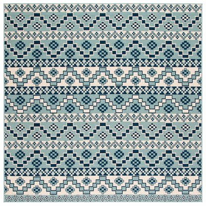 Safavieh Veranda Ver095 Turquoise/Blue Area Rug