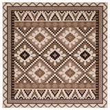 Safavieh Veranda Ver096 Creme/Brown Rug.