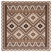 Safavieh Veranda Ver096 Creme/Brown Area Rug