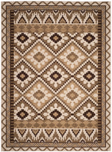 Safavieh Veranda Ver096 Creme/Brown Rug.