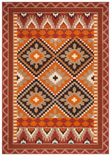 Safavieh Veranda Ver096 Rust/Red Rug.