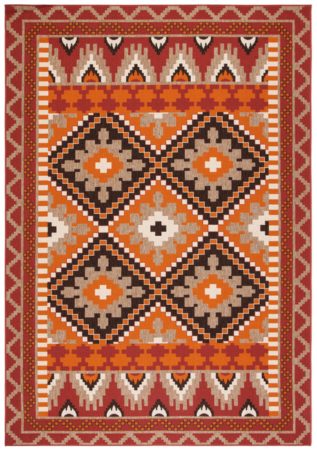 Safavieh Veranda Ver096 Rust/Red Rug.