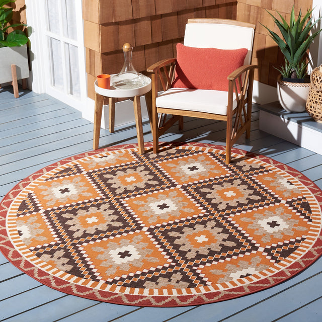 Safavieh Veranda Ver096 Rust/Red Rug.