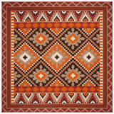 Safavieh Veranda Ver096 Rust/Red Rug.