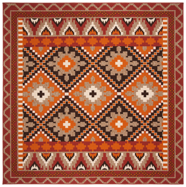 Safavieh Veranda Ver096 Rust/Red Rug.