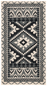 Safavieh Veranda Ver096 Black/Beige Area Rug