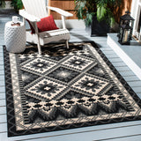 Safavieh Veranda Ver096 Black/Beige Rug.