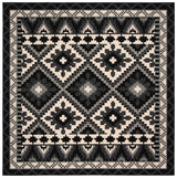Safavieh Veranda Ver096 Black/Beige Rug.
