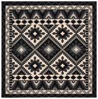 Safavieh Veranda Ver096 Black/Beige Area Rug