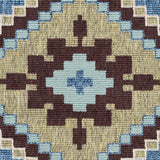 Safavieh Veranda Ver096 Green/Chocolate Rug.