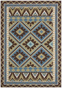 Safavieh Veranda Ver096 Green/Chocolate Rug.