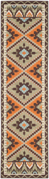 Safavieh Veranda Ver096 Green/Terracotta Rug.