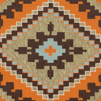 Safavieh Veranda Ver096 Green/Terracotta Area Rug