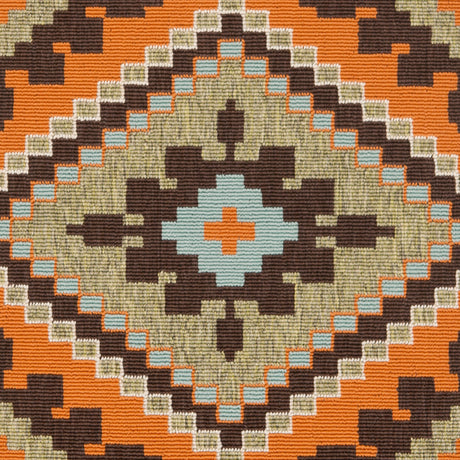 Safavieh Veranda Ver096 Green/Terracotta Rug.