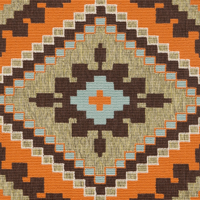 Safavieh Veranda Ver096 Green/Terracotta Rug.