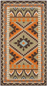 Safavieh Veranda Ver096 Green/Terracotta Rug.
