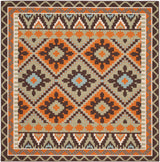 Safavieh Veranda Ver096 Green/Terracotta Rug.