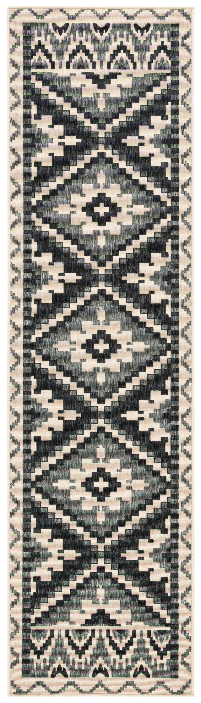 Safavieh Veranda Ver096 Beige/Grey Rug.