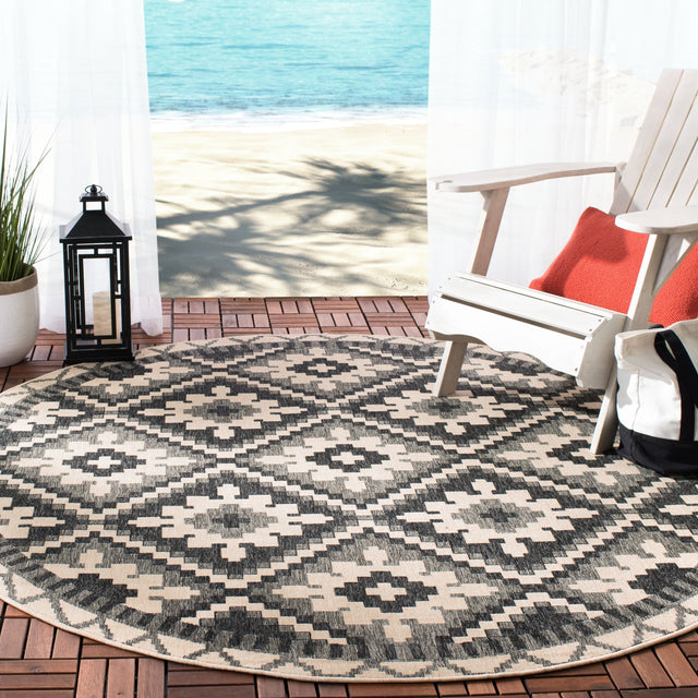 Safavieh Veranda Ver096 Beige/Grey Rug.