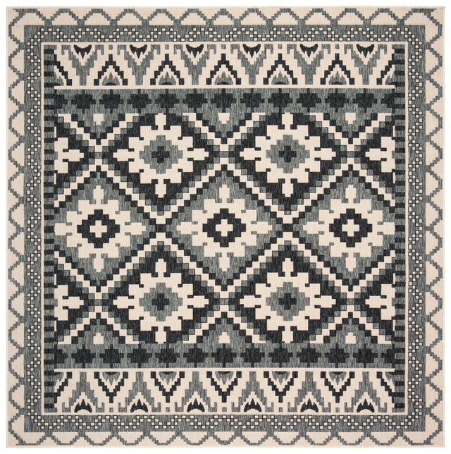 Safavieh Veranda Ver096 Beige/Grey Rug.