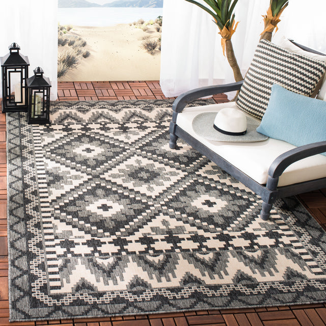 Safavieh Veranda Ver096 Grey/Beige Rug.