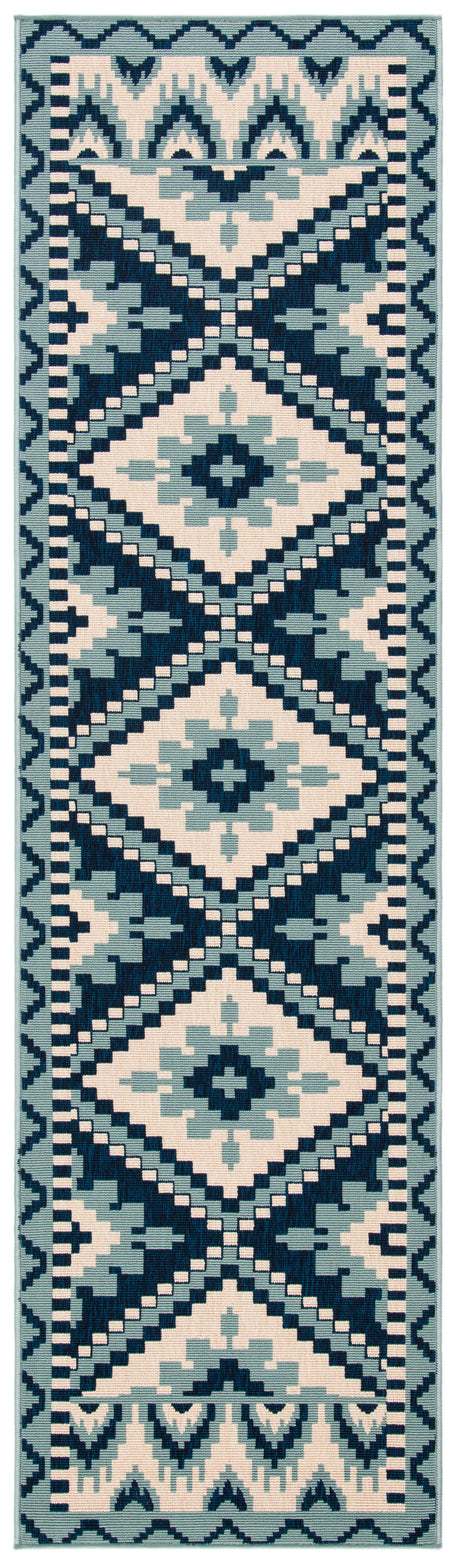 Safavieh Veranda Ver096 Turquoise/Blue Rug.