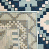 Safavieh Veranda Ver096 Turquoise/Blue Rug.