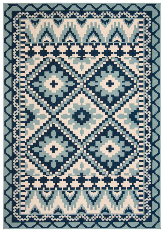 Safavieh Veranda Ver096 Turquoise/Blue Rug.