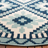 Safavieh Veranda Ver096 Turquoise/Blue Rug.