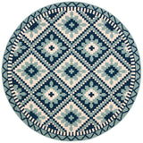 Safavieh Veranda Ver096 Turquoise/Blue Rug.