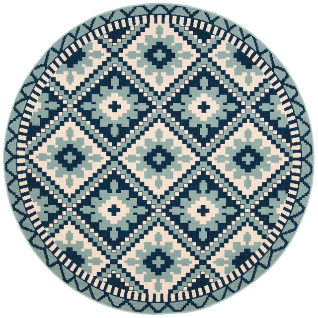 Safavieh Veranda Ver096 Turquoise/Blue Rug.