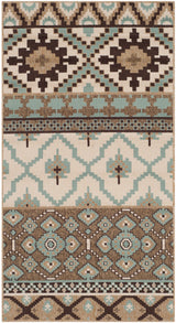 Safavieh Veranda Ver097 Creme/Brown Rug.