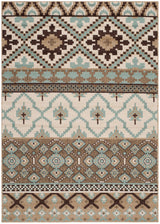 Safavieh Veranda Ver097 Creme/Brown Rug.