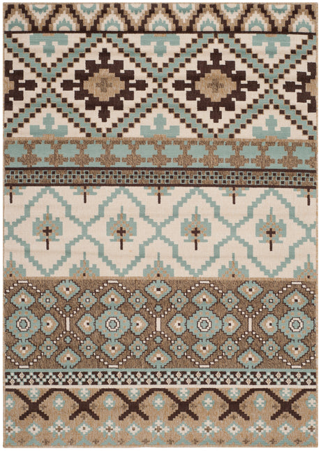 Safavieh Veranda Ver097 Creme/Brown Rug.