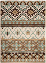 Safavieh Veranda Ver097 Creme/Brown Rug.