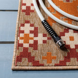 Safavieh Veranda Ver097 Red/Beige Rug.