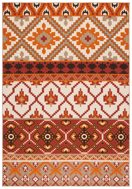 Safavieh Veranda Ver097 Red/Beige Rug.