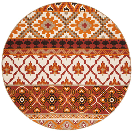 Safavieh Veranda Ver097 Red/Beige Rug.