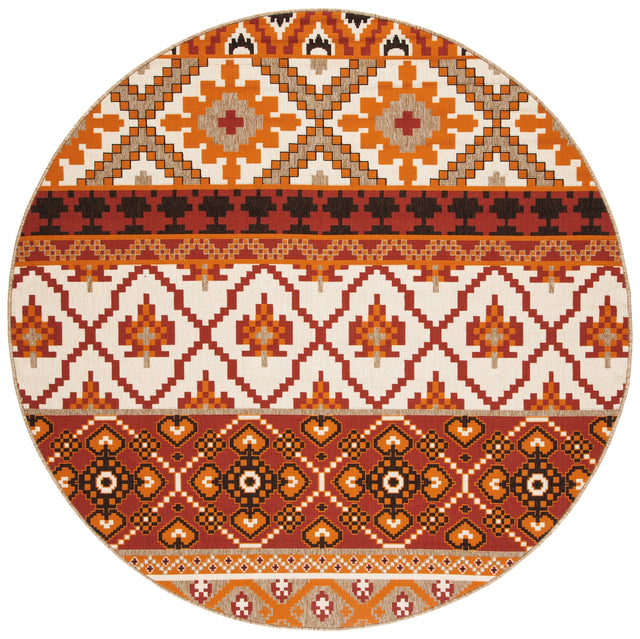 Safavieh Veranda Ver097 Red/Beige Rug.