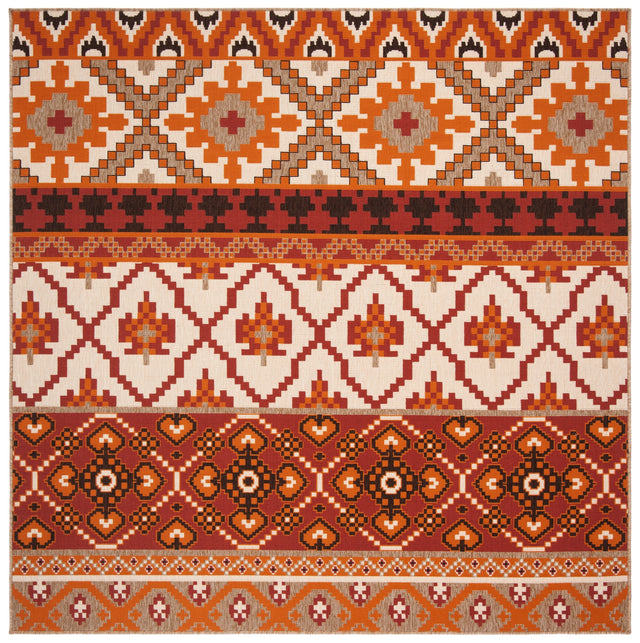 Safavieh Veranda Ver097 Red/Beige Rug.