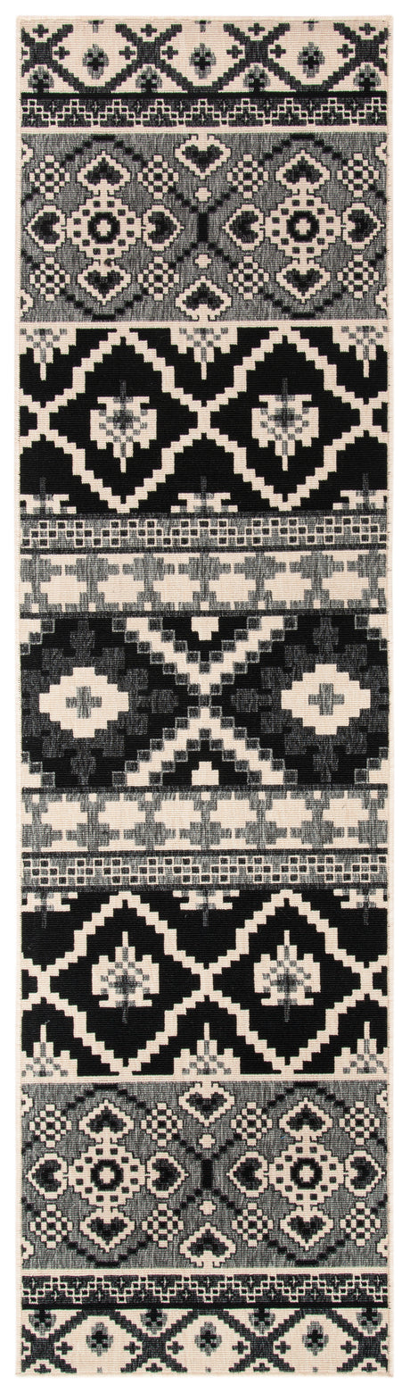 Safavieh Veranda Ver097 Black/Beige Rug.