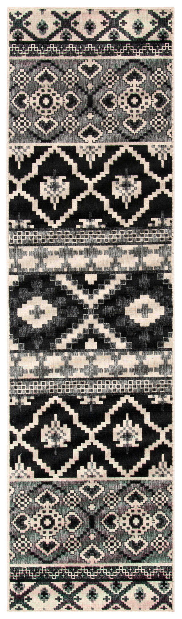 Safavieh Veranda Ver097 Black/Beige Rug.
