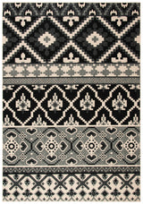 Safavieh Veranda Ver097 Black/Beige Rug.