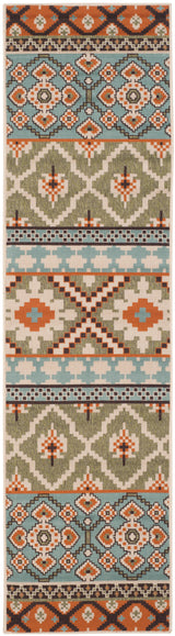Safavieh Veranda Ver097 Green/Terracotta Rug.