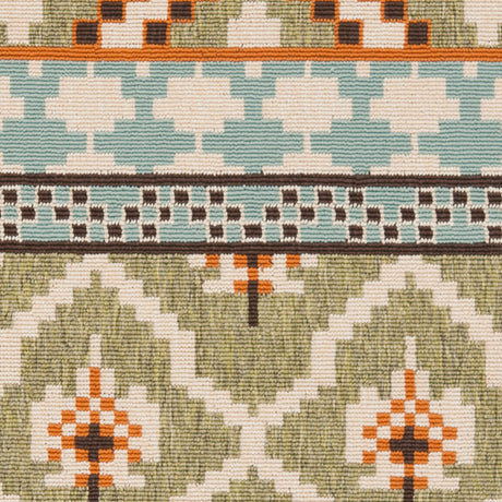 Safavieh Veranda Ver097 Green/Terracotta Rug.