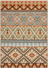 Safavieh Veranda Ver097 Green/Terracotta Rug.