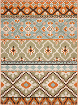 Safavieh Veranda Ver097 Green/Terracotta Rug.