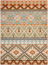 Safavieh Veranda Ver097 Green/Terracotta Area Rug