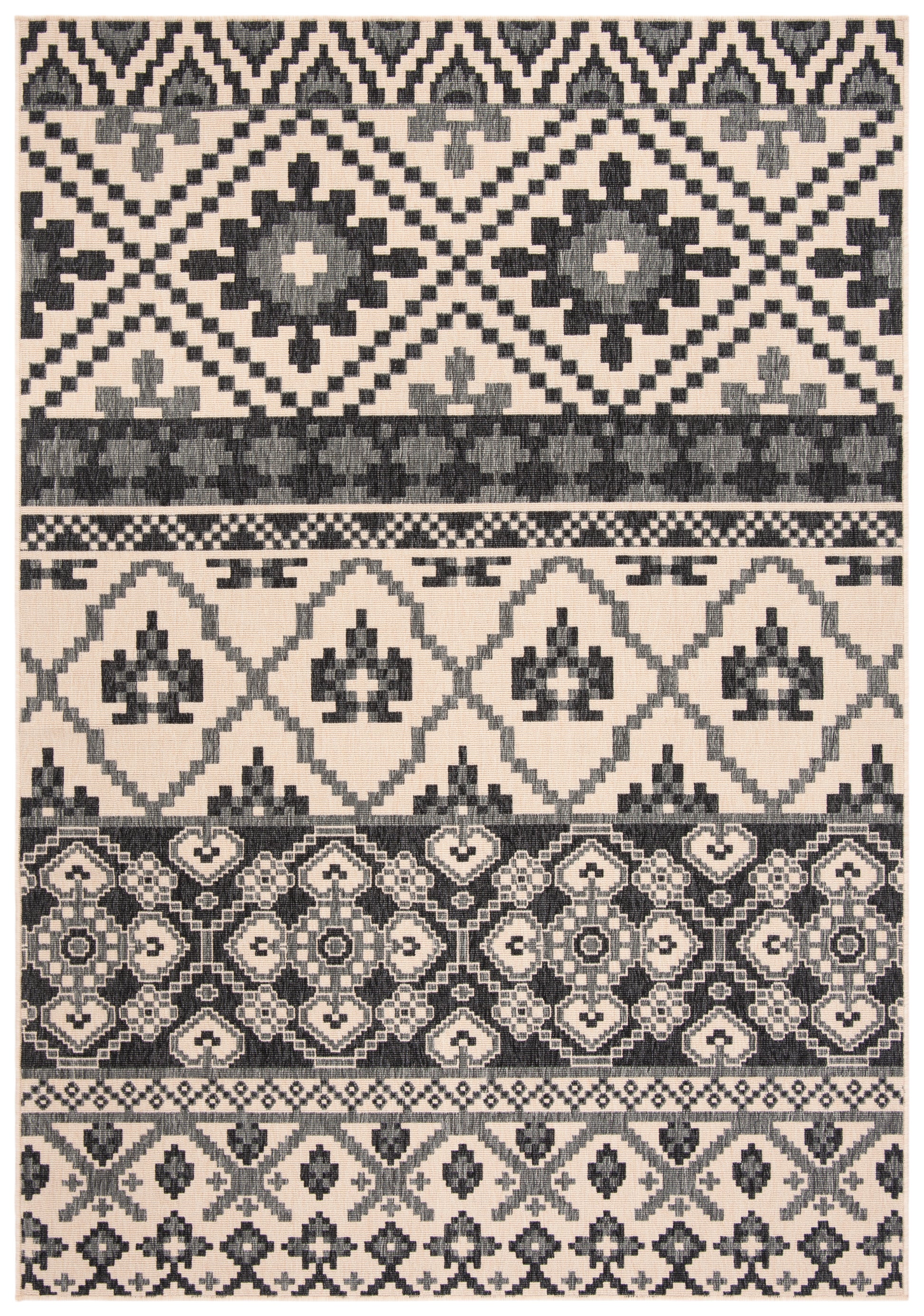 Safavieh Veranda Ver097 Beige/Grey Area Rug