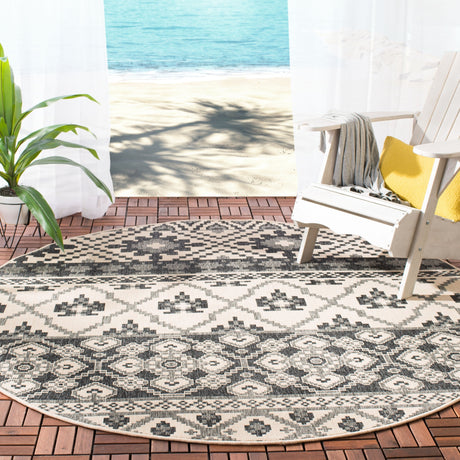 Safavieh Veranda Ver097 Beige/Grey Rug.